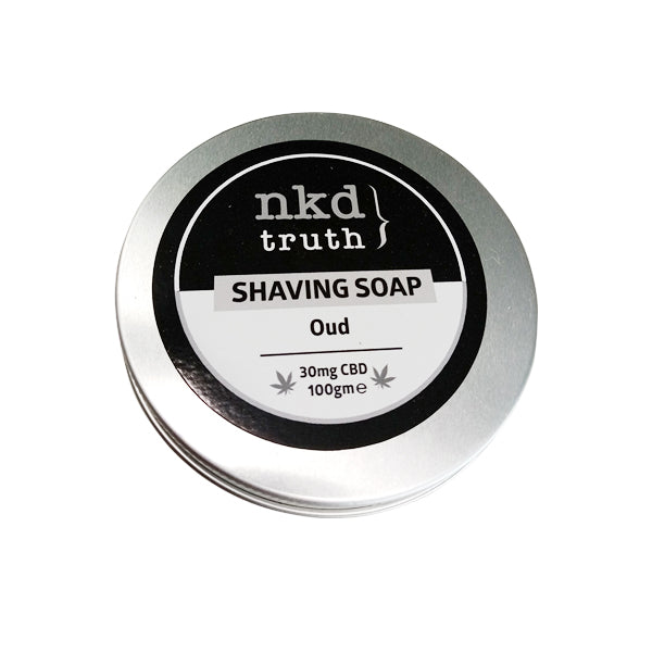 NKD 30mg CBD Speciality Shaving Soap 100g - Oud (BUY 1 GET 1 FREE) | NKD | CBD Products