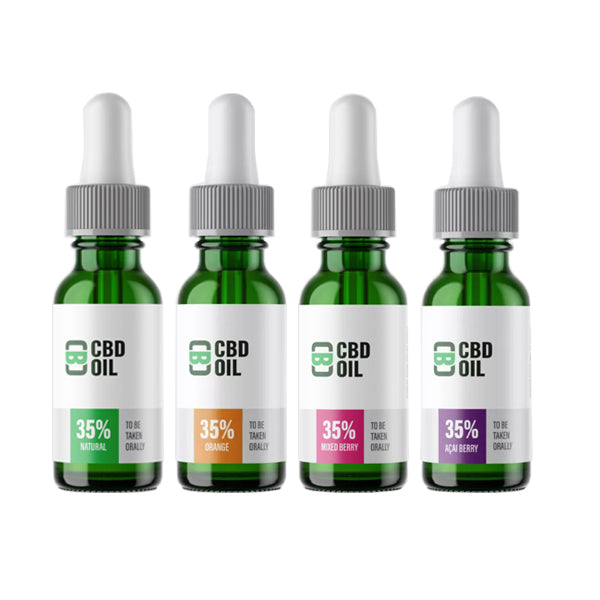 CBD Asylum 35% 3500mg CBD Oil 10ml (BUY 1 GET 2 FREE) | CBD Asylum | CBD Products