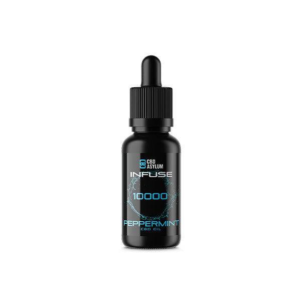 CBD Asylum Infuse 10000mg CBD Peppermint Oil - 30ml (BUY 1 GET 2 FREE) | CBD Asylum | CBD Products