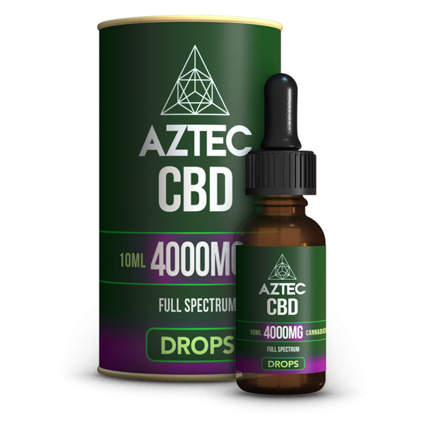 Aztec CBD Full Spectrum Hemp Oil 4000mg CBD 10ml | Aztec CBD | CBD Products