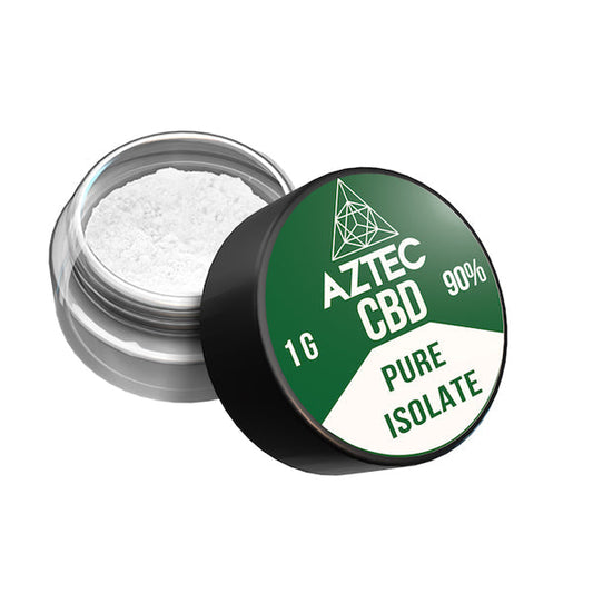 Aztec CBD Isolate 90% 1000mg CBD - 1g | Aztec CBD | CBD Products