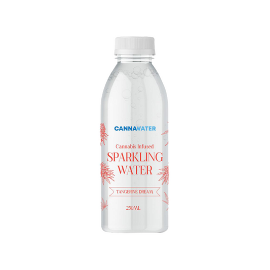 Cannawater Cannabis Infused Tangerine Dream Sparkling Water 250ml | Cannawater | CBD Products