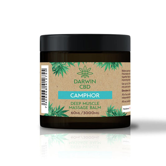 Darwin CBD 3000mg CBD Camphor Massage Balm - 60ml | Darwin | CBD Products