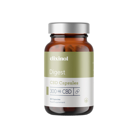 Elixinol 300mg CBD Digest Capsules - 30 Caps | Elixinol | CBD Products