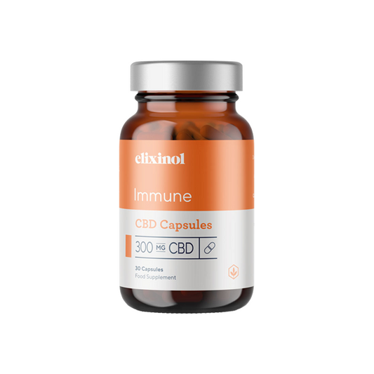 Elixinol 300mg CBD Immune Capsules - 30 Caps | Elixinol | CBD Products