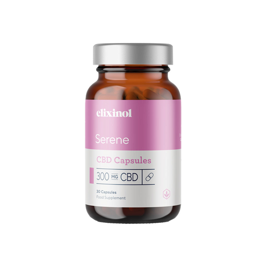 Elixinol 300mg CBD Serene Capsules - 30 Caps | Elixinol | CBD Products