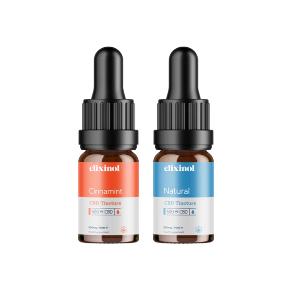 Elixinol 500mg CBD Oil Tinctures - 10ml | Elixinol | CBD Products