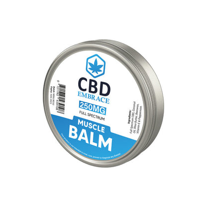 CBD Embrace 250mg Full Spectrum CBD Muscle Balm - 30g | CBD Embrace | CBD Products