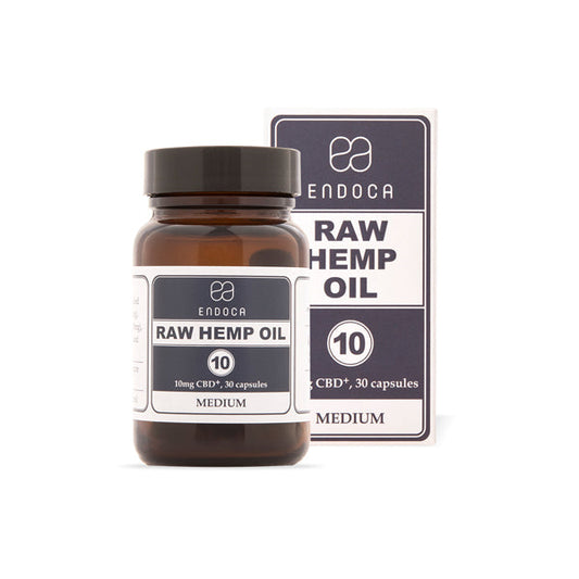 Endoca 300mg CBD+CBDa Capsules Raw Hemp Oil - 30 Caps | Endoca | CBD Products