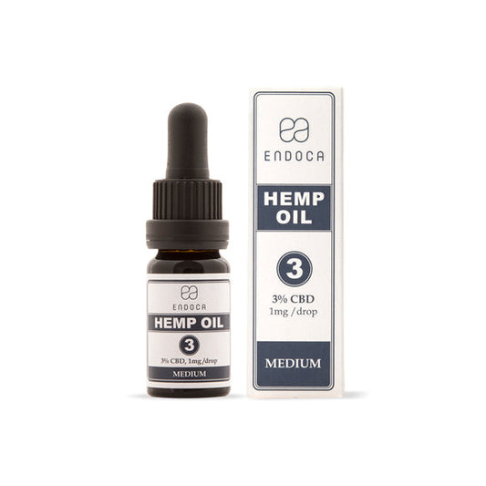 Endoca 300mg CBD Hemp Oil Drops 10ml | Endoca | CBD Products