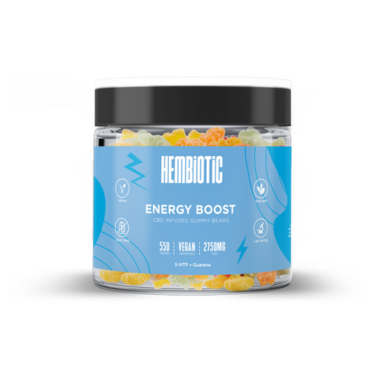 Hembiotic 2750mg Bulk CBD Gummy Bears - 550g | Hembiotic | CBD Products