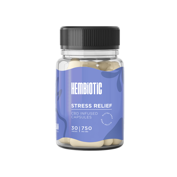 Hembiotic 750mg CBD Capsules - 30 Caps | Hembiotic | CBD Products