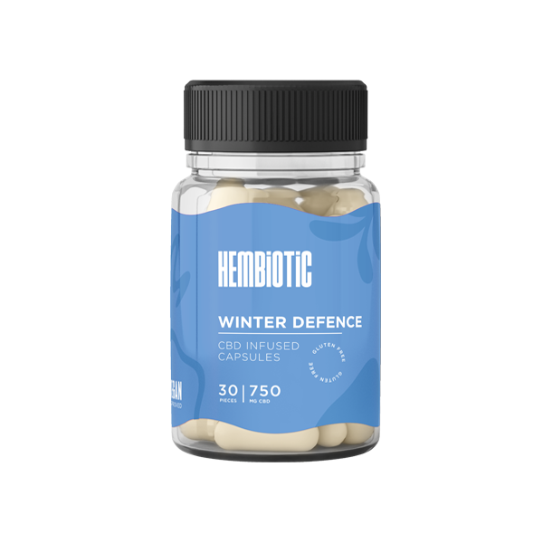 Hembiotic 750mg CBD Capsules - 30 Caps | Hembiotic | CBD Products