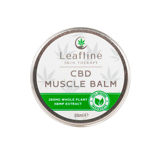 CBD Leafline 250mg CBD Muscle Balm 50ml | CBD Leafline | CBD Products