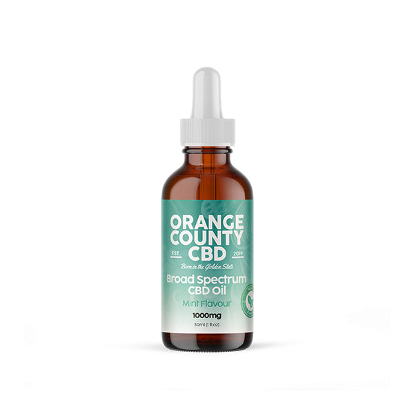 Orange County CBD 1000mg Flavoured Tincture Oil 30ml | Orange County | CBD Products