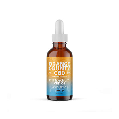 Orange County CBD 1500mg 30ml MCT Oil - Organic Coconut Oil | Orange County | CBD Products