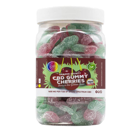 Orange County CBD 1600mg Gummies - Large Pack | Orange County | CBD Products