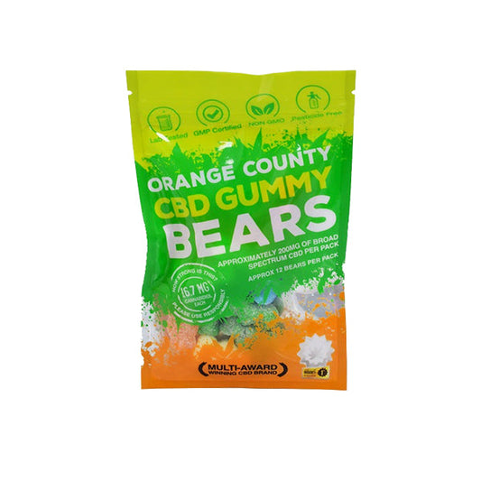 Orange County CBD 200mg Gummy Bears - Grab Bag | Orange County | CBD Products