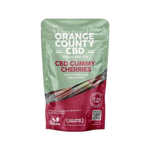 Orange County CBD 200mg Gummy Cherries - Grab Bag | Orange County | CBD Products