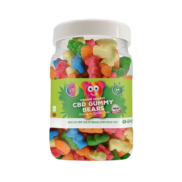 Orange County CBD 4800mg Gummies - Large Pack | Orange County | CBD Products