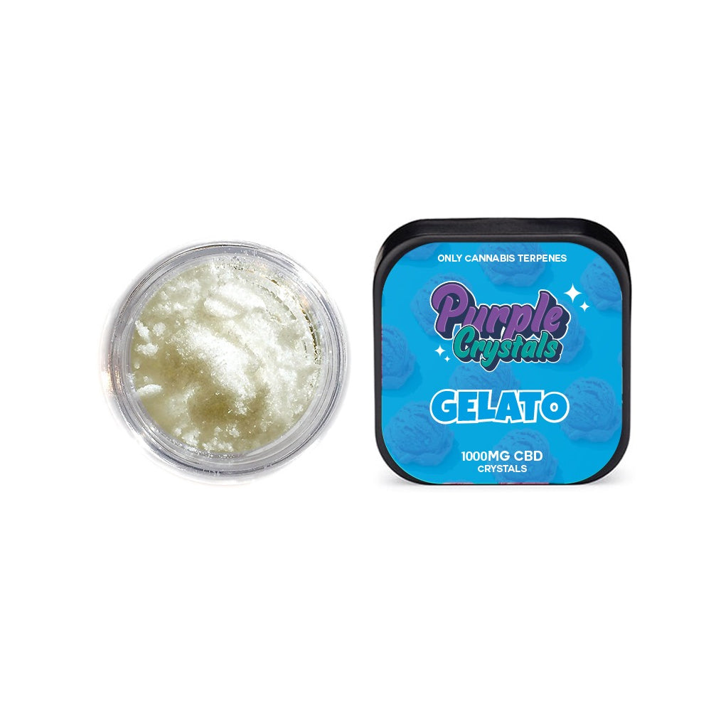 Purple Crystals by Purple Dank 1000mg CBD Crystals - Gelato (BUY 1 GET 1 FREE) | Purple Dank | CBD Products