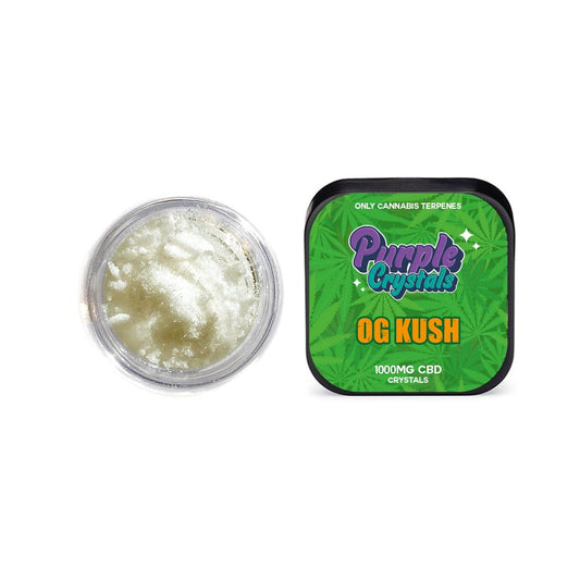 Purple Crystals by Purple Dank 1000mg CBD Crystals - OG Kush (BUY 1 GET 1 FREE) | Purple Dank | CBD Products