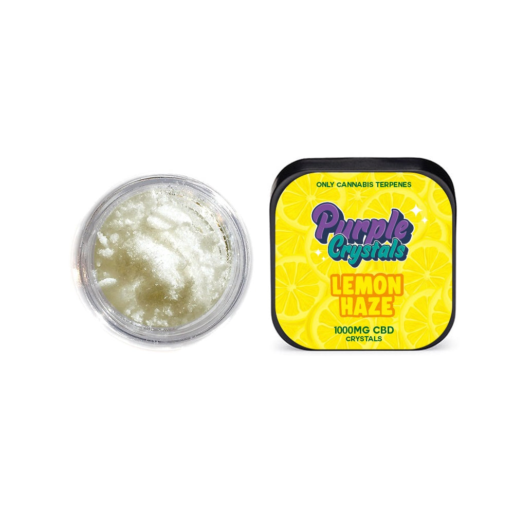 Purple Crystals by Purple Dank 1000mg CBD Crystals - Lemon Haze (BUY 1 GET 1 FREE) | Purple Dank | CBD Products