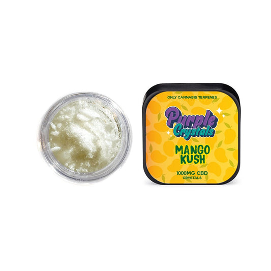 Purple Crystals by Purple Dank 1000mg CBD Crystals - Mango Kush (BUY 1 GET 1 FREE) | Purple Dank | CBD Products