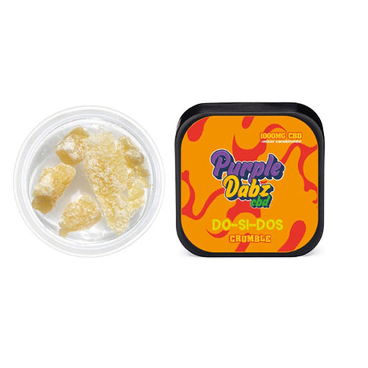 Purple Dabz by Purple Dank 1000mg CBD Crumble - DO-SI-DOS (BUY 1 GET 1 FREE) | Purple Dank | CBD Products