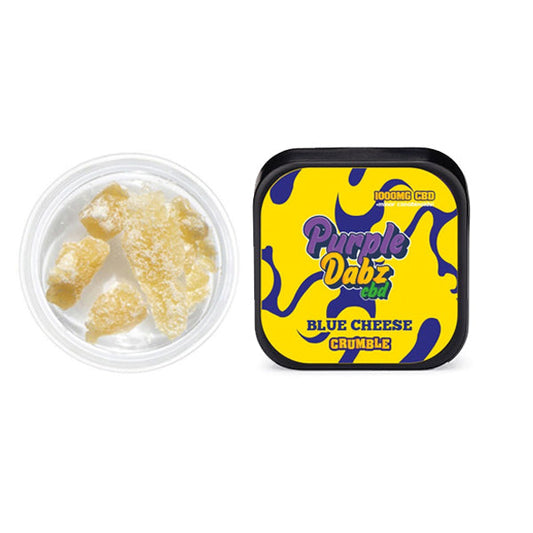 Purple Dabz by Purple Dank 1000mg CBD Crumble - Blue Cheese (BUY 1 GET 1 FREE) | Purple Dank | CBD Products