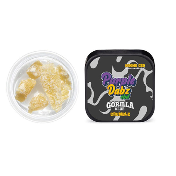 Purple Dabz by Purple Dank 1000mg CBD Crumble - Gorilla Glue (BUY 1 GET 1 FREE) | Purple Dank | CBD Products