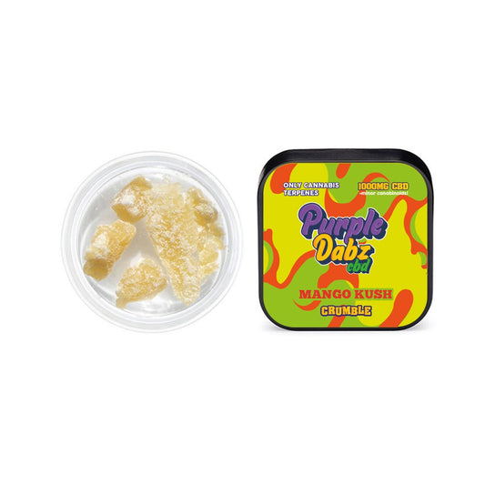 Purple Dabz by Purple Dank 1000mg CBD Crumble - Mango Kush (BUY 1 GET 1 FREE) | Purple Dank | CBD Products