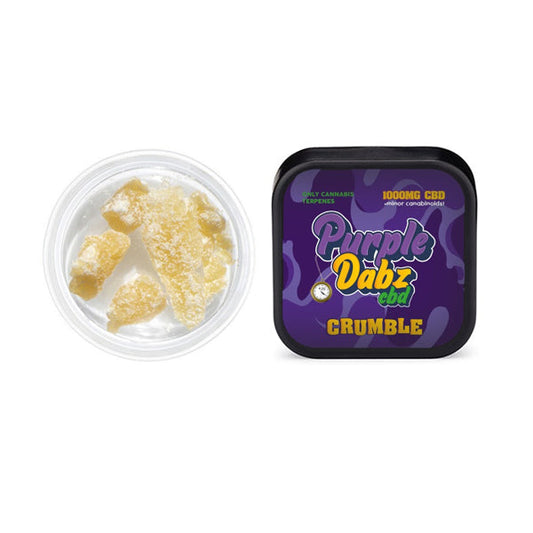 Purple Dabz by Purple Dank 1000mg CBD Crumble - Original (BUY 1 GET 1 FREE) | Purple Dank | CBD Products