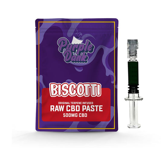 Purple Dank 1000mg CBD Raw Paste with Natural Terpenes - Biscotti (BUY 1 GET 1 FREE) | Purple Dank | CBD Products