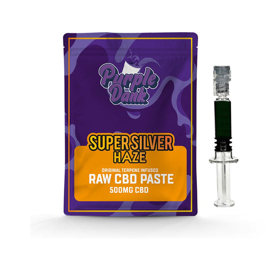 Purple Dank 1000mg CBD Raw Paste with Natural Terpenes - Super Silver Haze (BUY 1 GET 1 FREE) | Purple Dank | CBD Products