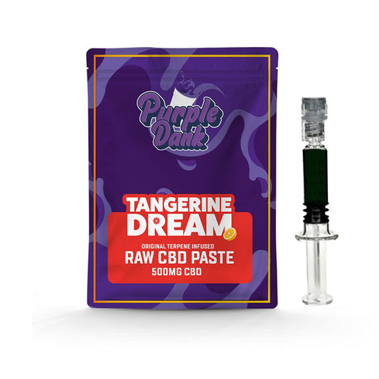 Purple Dank 1000mg CBD Raw Paste with Natural Terpenes - Tangerine Dream (BUY 1 GET 1 FREE) | Purple Dank | CBD Products