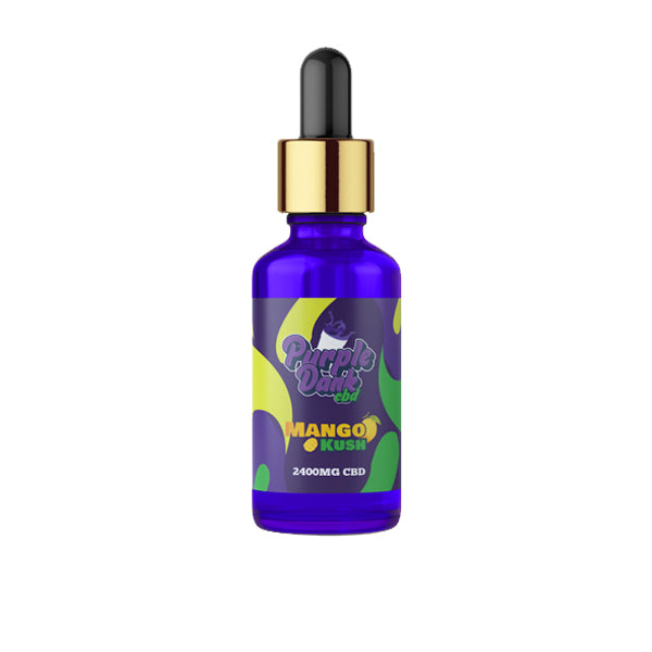 Purple Dank CBD Flavoured CBD Oil 2400mg CBD Oil 30ml (BUY 1 GET 1 FREE) | Purple Dank | CBD Products