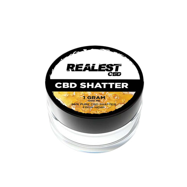 Realest CBD 1000mg CBD Shatter (BUY 1 GET 1 FREE) | Realest CBD | CBD Products