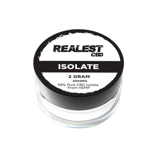 Realest CBD 2000mg CBG Isolate (BUY 1 GET 1 FREE) | Realest CBD | CBD Products