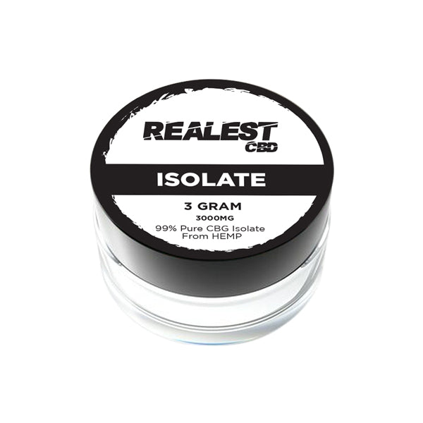 Realest CBD 3000mg CBG Isolate (BUY 1 GET 1 FREE) | Realest CBD | CBD Products