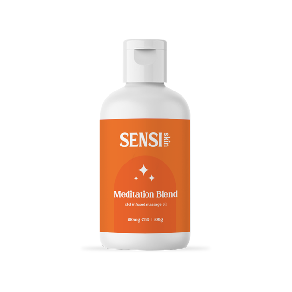 Sensi CBD 100mg CBD Massage Oil - 100ml (BUY 1 GET 1 FREE) | Sensi CBD | CBD Products