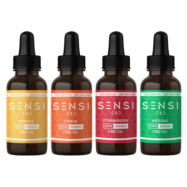 Sensi CBD 1500mg CBD Tinture Oil 30ml (BUY 1 GET 1 FREE) | Sensi CBD | CBD Products