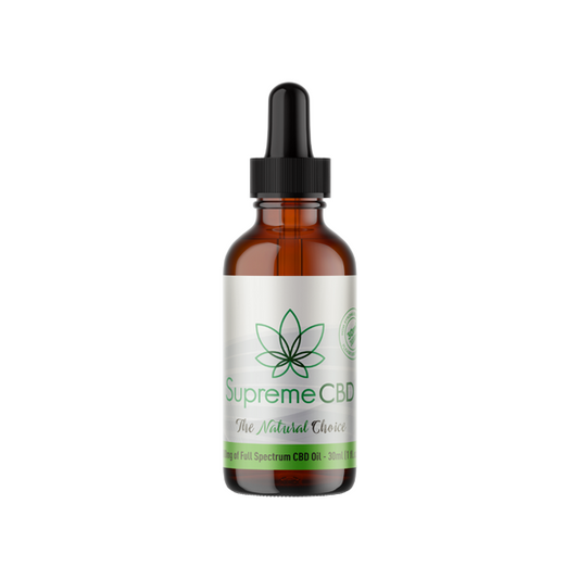 Supreme CBD 3000mg Full Spectrum CBD Tincture Oil - 30ml | Supreme CBD | CBD Products