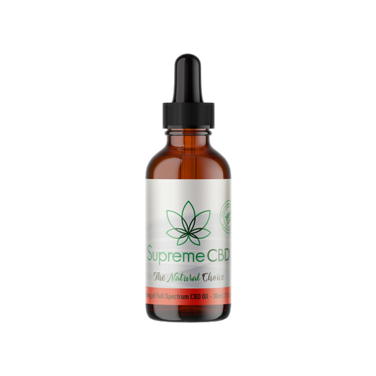 Supreme CBD 6000mg Full Spectrum CBD Tincture Oil - 30ml | Supreme CBD | CBD Products