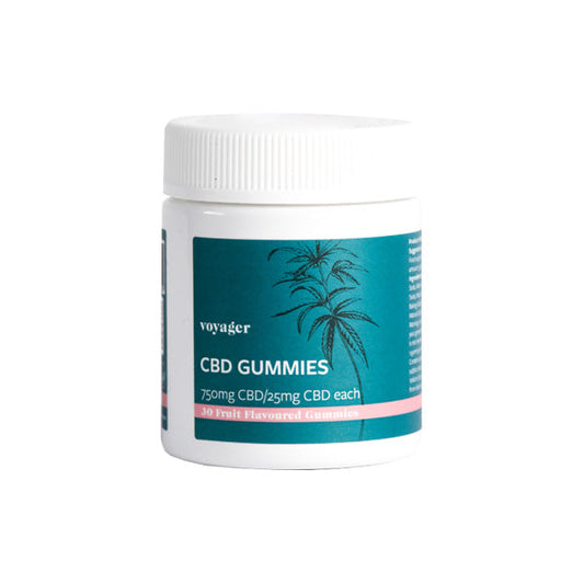 Voyager 750mg CBD Gummies - 30 Pieces | Voyager | CBD Products