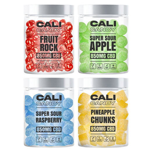 CALI CANDY 850mg CBD Vegan Sweets (Small) - 10 Flavours | The Cali CBD Co | CBD Products