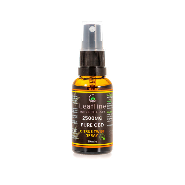 CBD Leafline 2500mg CBD MCT Oil Spray - 30ml | CBD Leafline | CBD Products