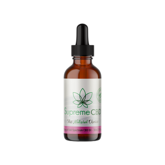 Supreme CBD 1000mg Full Spectrum CBD Tincture Oil - 30ml | Supreme CBD | CBD Products