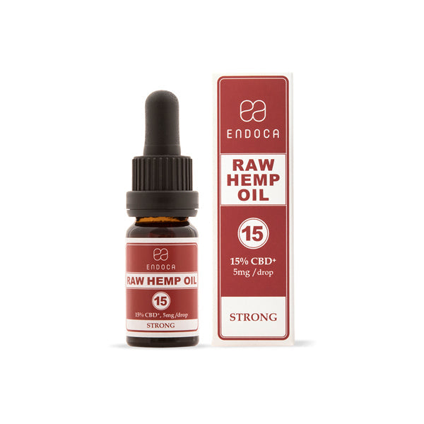 Endoca 1500mg CBD+CBDa RAW Hemp Oil Drops 10ml | Endoca | CBD Products