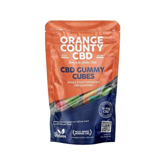 Orange County CBD 200mg Gummy Cubes - Grab Bag | Orange County | CBD Products